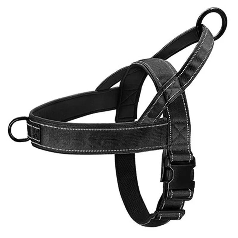 Harnais tactique anti-traction pour chiens