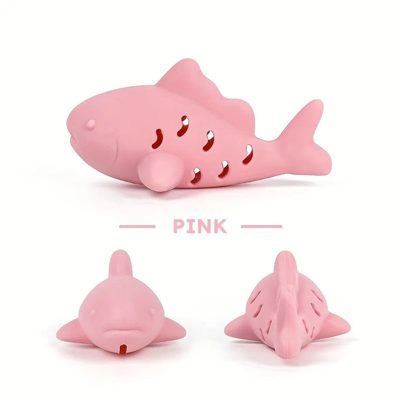 Brinquedo de roer em forma de peixe
