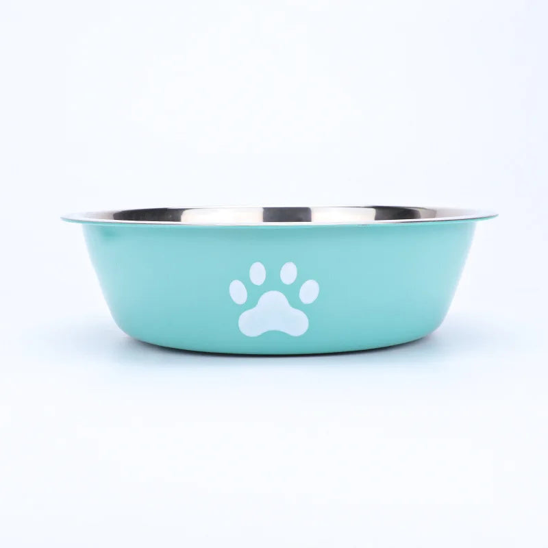 Gamelle antidérapante en inox pour animaux