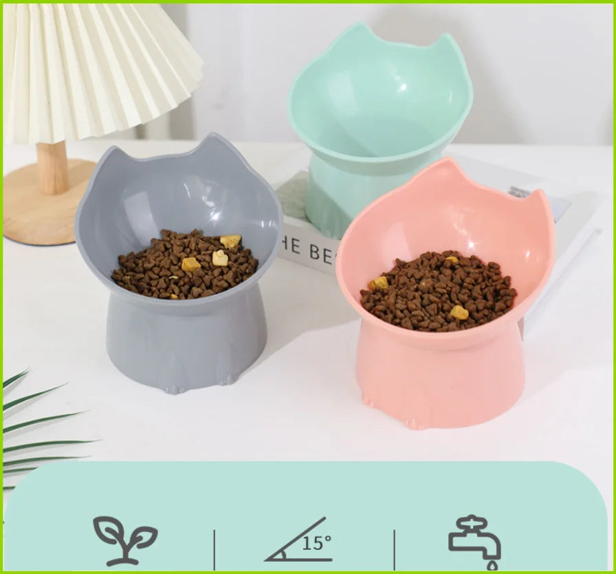 Gamelle surélevée pour chats et chiens